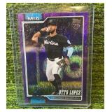 2025 Topps75 Purple Variation, OTTO Lopez, Miami Marlins #