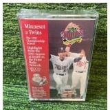 1991 Minnesota Twins Championship Season Highlights CASSETTE as Heard on WCCO Radio!