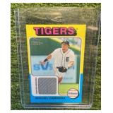 2011 Topps Lineage Miguel Cabrera, Detroit Tigers First Baseman Patch Card Insert