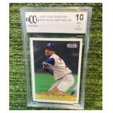 2000 Fleer Tradition Pedro Martinez, Boston Red Sox BCCG Graded 10