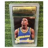 1993 Hoops Chris Webber Golden State graded GEM MT10