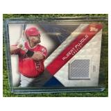 2018 Topps MLB Series 1 Material Card Albert Pujols- Angels
