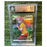 2013 Panini PRIZM Camo- Tyler Bray Beckett graded 9.5 Kansas City Chiefs