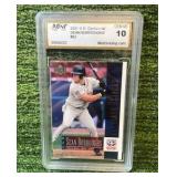 2001 Upper Deck Centennial SEAN BURROUGHS graded GEM MT 10