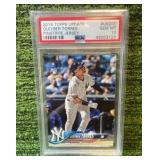 2018 Topps Update Pinstripe Jersey GLEYBER TORRESPA graded 10 New York Yankees