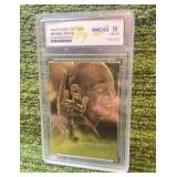 1996–1997 Fleer 23KT Gold Michael Jordan Flair Showcase graded GEM MT 10 Chicago Bulls