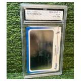 1991 MAYO Muhammad Ali The Greatest Hologram card graded GEM MINT 10