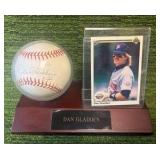 Dan Gladden Sweet Spot Autographed Baseball Inscribed "87/91 #32" ✨Minnesota Twins World Series Champion Outfielder- Great Signature!⚾ With Authentication
