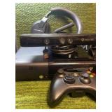 Xbox 360 with Two Controller, Headset, 360 Camera set up, Turtle Beach Headphones, with 7 Games - It Works!