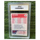 1990 Fleer MARK MCGWIRE Oakland Athletics graded GEM MT10