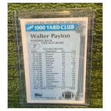 1987 Topps Chewing Gum, Walter Payton 1000 Yard Rushing Club Chicago Bears