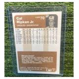 1983 Fleer Cal Ripken Jr. Baltimore Orioles Shortstop HOF Ironman