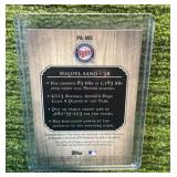 Miguel Sano- On Card Autograph Bowman Inception 2014 Insert Minnesota Twins