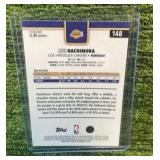 2025–26 Topps Chrome Basketball Purple Variation RUI HACHIMUR Los Angeles Lakers /75