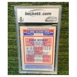 1984 Topps Ralston Purina, Eddie Murray BCCG Graded 9
