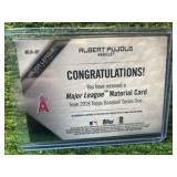 2018 Topps MLB Series 1 Material Card Albert Pujols- Angels