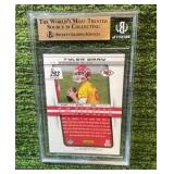 2013 Panini PRIZM Camo- Tyler Bray Beckett graded 9.5 Kansas City Chiefs