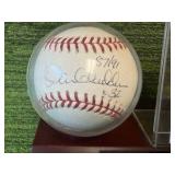 Dan Gladden Sweet Spot Autographed Baseball Inscribed "87/91 #32" ✨Minnesota Twins World Series Champion Outfielder- Great Signature!⚾ With Authentication