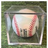 Gary Sheffield Autographed Official Rawlings Ball- some discoloration