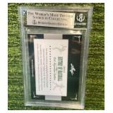 2012 Leaf Cut Signature History of Baseball Edition LEE MACPHAIL Beckett Encased