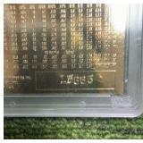 1996–1997 Fleer 23KT Gold Michael Jordan Flair Showcase graded GEM MT 10 Chicago Bulls