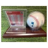 Tim Laudner Sweet Spot Autographed Baseball Minnesota Twins 1987 World Series Champion(Had one Home Run in the World Series!)