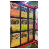 Pokémon Binder Mixed: 17 pages, 9 cards per page = 143 Total Cards