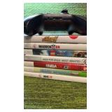 Xbox 360 with Two Controller, Headset, 360 Camera set up, Turtle Beach Headphones, with 7 Games - It Works!