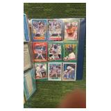 3 Large Binders Full of MLB Baseball from 80s 90s 2000s