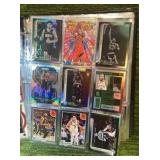 Large Mixed Sport Binder, Basketball, Football, Baseball, Pokémon, One Piece, and More! 23 pages, 9 cards per page, All Stars, Rookies and Inserts !!