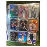 Large Mixed Sport Binder, Basketball, Football, Baseball, Pokémon, One Piece, and More! 23 pages, 9 cards per page, All Stars, Rookies and Inserts !!