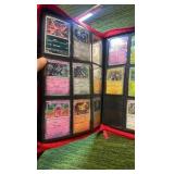 Pokémon Binder Mixed: 17 pages, 9 cards per page = 143 Total Cards