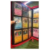 Pokémon Binder Mixed: 17 pages, 9 cards per page = 143 Total Cards