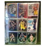 Large Mixed Sport Binder, Basketball, Football, Baseball, Pokémon, One Piece, and More! 23 pages, 9 cards per page, All Stars, Rookies and Inserts !!