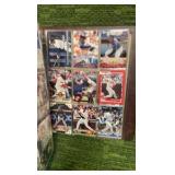 3 Large Binders Full of MLB Baseball from 80s 90s 2000s