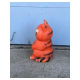 Large Vintage Chalkware Garfield Bank