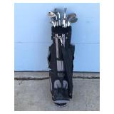 Trilogy Golf Bag with Golf Clubs & Accessories