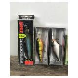Lot of Fishing Lures in Boxes  - see description for more info