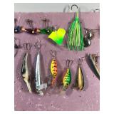 Lot of Fishing Lures & More - Hooks - Sinkers - Swivels - Hook Protectors & More