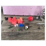 Lot of Fishing Lures & More - Hooks - Sinkers - Swivels - Hook Protectors & More
