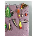 Lot of Fishing Lures & More - Hooks - Sinkers - Swivels - Hook Protectors & More