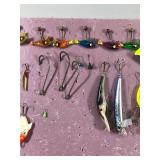 Lot of Fishing Lures & More - Hooks - Sinkers - Swivels - Hook Protectors & More