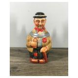 Vintage German Hobo Man Beer Stein, Reinhold Merkelbach Figural Mug - #4135