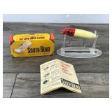 Collectible South Bend Bass-Oreno Fishing Lure with Box