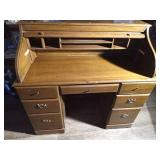 Vintage roll top desk