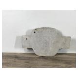 Vintage Cast Aluminum Emblem that Says Boston