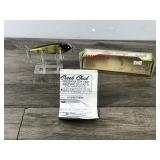 Collectible Creek Chub Injured Minnow in Box