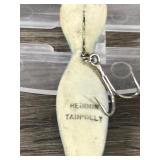 3 - Collectible Heddon Fishing Lures - 1 Wooden & 2 Plastic