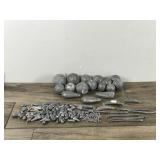 Over 22 Pounds of Lead Fishing Weights