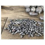 Over 22 Pounds of Lead Fishing Weights